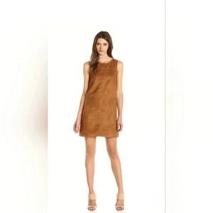 Sanctuary Faux Suede Shift Dress